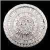 Image 1 : 18K Gold 3.78ctw Diamond Ring