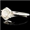 Image 2 : 14K Gold 1.54ctw Solitaire Diamond Ring