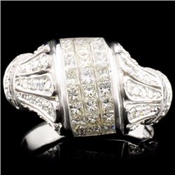 18K Gold 1.44ctw Diamond Ring