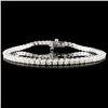 Image 1 : 14K Gold 3.00ctw Diamond Bracelet