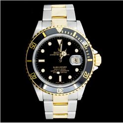 Rolex Submariner 18K & Stainless Steel Watch