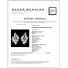 Image 3 : 14K White Gold 1.76ctw Diamond Earrings
