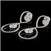 Image 2 : 14K White Gold 2.14ctw Diamond Earrings