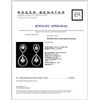 Image 3 : 14K White Gold 2.14ctw Diamond Earrings