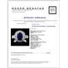 Image 4 : 14K White Gold 2.65ct Sapphire & 1.06ct Diamond Ri