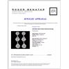 Image 3 : 14k White Gold 2.10ctw Diamond Earrings