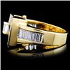 Image 3 : 18K Yellow Gold 2.89ctw Diamond Ring