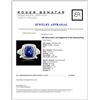 Image 4 : 18K White Gold 2.13ct Sapphire & 0.79ct Diamond Ri