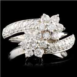 14K Gold 1.34ctw Diamond Ring