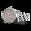 Image 2 : Rolex SS DateJust Men's 1.50ct Diamond Wristwatch
