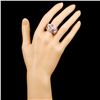 Image 4 : 14K Gold 1.97ct Ruby & 0.76ctw Diamond Ring