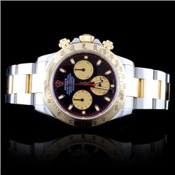 Rolex Daytona Paul Newman 18K/SS Wristwatch