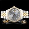 Image 1 : Rolex DateJust 18K/SS 1.50ct Diamond Watch