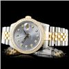 Image 2 : Rolex DateJust 18K/SS 1.50ct Diamond Watch