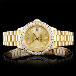 Rolex Presidential 1.50ct Diamond Ladies Watch