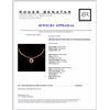 Image 3 : 14K Rose Gold 40.16ctw Ruby & 2.33ct Diamond Neckl
