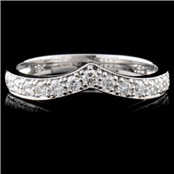 18K White Gold 0.29ct Diamond Ring