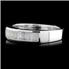 Image 2 : 14K White Gold 1.00ctw Diamond Ring