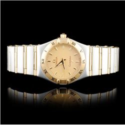 Omega Constellation-24 18K/SS Ladies Watch