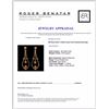 Image 3 : 18K Rose Gold 11.00ctw Fancy Color Diamond Earring