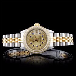 Rolex DateJust 1.00ct Diamond Ladies Watch