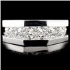 Image 1 : 14K Gold 1.26ctw Diamond Ring