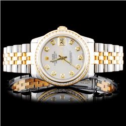 Rolex 31mm DateJust 1.00ct Diamond Watch