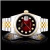 Image 1 : Rolex Two-Tone DateJust Diamond Wristwatch