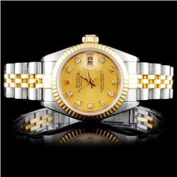 Rolex Two-Tone DateJust Ladies Wristwatch