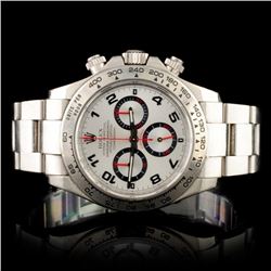 Rolex Daytona 18K White Gold Wristwatch