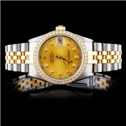 Rolex DateJust 1.00ct Diamond Gent's Watch