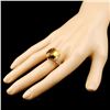 Image 3 : 18K Gold 14.61ct Citrine & 0.19ctw Diamond Ring