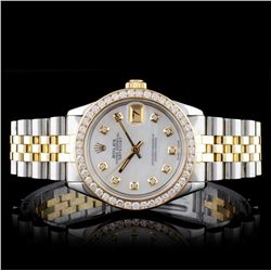 Rolex DateJust 1.50ct Diamond Mid-Size Wristwatch