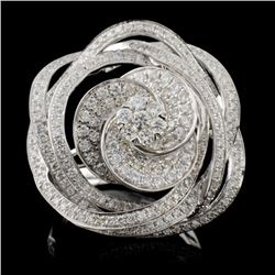 18K White Gold 1.52ctw Diamond Ring