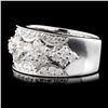 Image 2 : 18K White Gold 1.30ct Diamond Ring