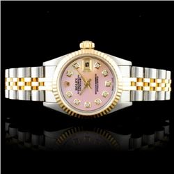 Rolex DateJust Diamond Ladies Wristwatch