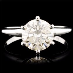 14K Gold 1.54ctw Solitaire Diamond Ring