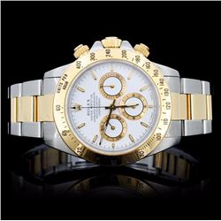 Rolex Daytona Zenith Two Tone Gent's Wristwatch