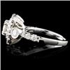 Image 3 : 18K White Gold 1.60ctw Diamond Ring