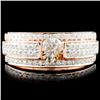 Image 1 : 14K Gold 1.42ctw Diamond Ring