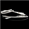 Image 2 : 14K Gold 1.86ctw Diamond Bracelet