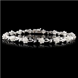 18K Gold 1.00ctw Diamond Bracelet