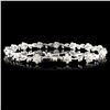Image 2 : 18K Gold 1.00ctw Diamond Bracelet