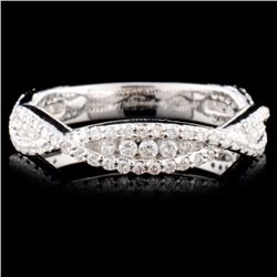 14K Gold 0.46ctw Diamond Ring