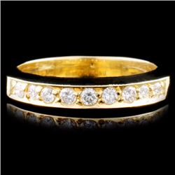 14K Gold 0.38ctw Diamond Ring