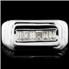 Image 2 : 14K Gold 0.92ctw Diamond Ring