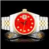 Image 1 : Rolex Two Tone DateJust Diamond Wristwatch