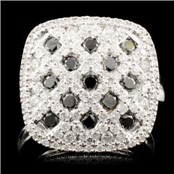 14K Gold 1.13ctw Fancy Color Diamond Ring