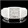 Image 1 : 14K Gold 1.01ctw Diamond Ring