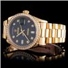 Image 2 : Rolex 18K DayDate 1.50ct Diamond Wristwatch